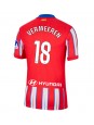 Atletico Madrid Arthur Vermeeren #18 Domácí Dres 2024-25 Krátký Rukáv